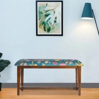 Brimson Solid Wood Bench In Provincial Teak Finish