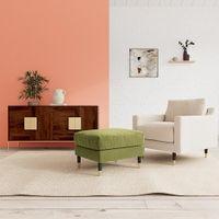 Rieti Ottoman Color in Mint Green