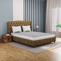 Drilled Air Cool Luxury Bond Latex Double Mattress 78 X 42 6 Inches
