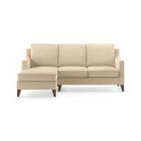 Abbey Sectional Sofa (Colour : Birch Beige, Cushion : Soft, Seater : Left Aligned 2 Seater + Left Aligned Chaise)