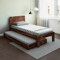 Boston Single Bed (Solid Wood)