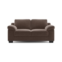 Esquel Essential 2 Seater Fabric Sofa in Daschund Brown Colour