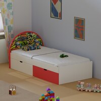 Sweet Slumber Kids Single Bed in Race Car Theme