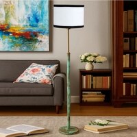 Devansh Wood & Metal Floor Lamp