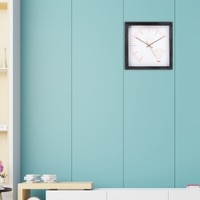 Leo Zodiac Wooden Wall Clock with Bold Golden Indices and Premium Finish