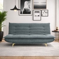 Bliss 3 Seater Sofa Cum Bed In Grey Colour