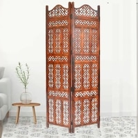 Florenz Solid Wood 2 Panel Room Divider
