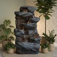 Grey Rainforest Water Fall Water Fountain