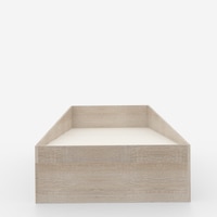 Ramp Up Single Bed in Oak and Rainbow Theme