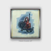 Folk Canvas Wall Prints Canvas Wall Prints Set of 2 Multicolor Matte