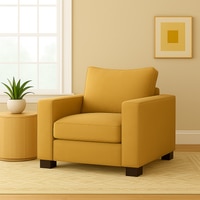 Lawson 1 Seater Sofa In Leatherette Beige Color