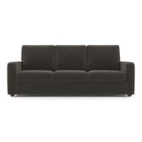 Apollo Compact Sofa Set (Colour : Smoke Grey, Cushion : Hard, Back Type : High Back, Seater : 3+1+1)