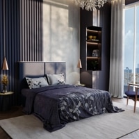 Stoa Paris Super King Size 100% Cotton Bedsheet with 2 Pillow Covers  Size Purple Grey