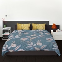 Threads Silky Touch Premium Super King Size Flat Bedsheet 275 x 275 cms