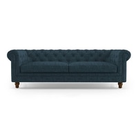 Winchester Premium 3 Seater Fabric Sofa in Indigo Blue Colour
