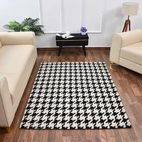 Multicolor Abstract Machine Made Polyester 6 X 9 Feet Carpet