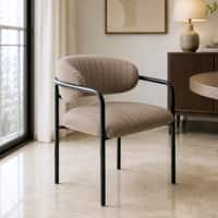 Nova Dining Chair in Brown Velvet