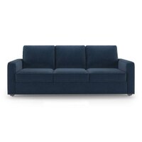Apollo Sofa Set (Colour : Lapis Blue, Cushion : Soft, Back Type : Regular, Seater : 3+1+1)