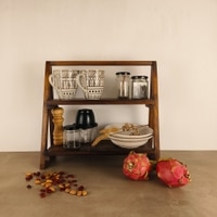 Beatrice Wooden Shelf Ladder