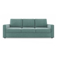 Apollo Sofa Set (Colour : Dusty Turquoise Velvet, Cushion : Hard, Back Type : Regular, Seater : 3+2+1)