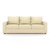 Apollo Compact Sofa Set (Colour : Cream, Cushion : Hard, Back Type : Regular, Seater : 3+2+1)