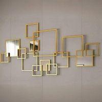 Urban Rectangular Abstract Metal Wall Art