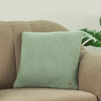 Mini Moss Knitdus Blue Cushion Cover  16X16 Inches