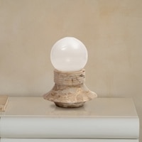 Halo Squat Handcrafted  Table Lamp