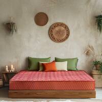 Kurlon Natural Rubberized Coir, Medium Firm Support 5 inch Double Coir Mattress (L x W: 72 inch x 47 inch)