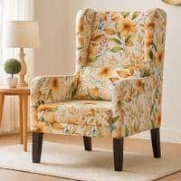 Aranya Wing Back Chair in Multi Colour