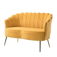 Ukraine Fabric Sofa (Yellow)
