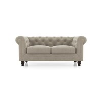 Winchester Essential 2 Seater Fabric Sofa In Oyster Beige
