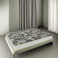 MEMOLATEX Visco Pro Memory Foam with Bamboo Charcoal fabric King Size Mattress (75 x 70 in, 4 Inches)