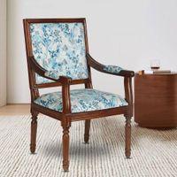 Atticus Accent Chair - Blue (Colour : blue)