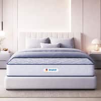 Sleepwell Nexa Plus Premium Mattress Medium Firm Resitec Foam Queen Size 75x70x7 in