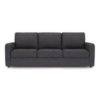Apollo Compact Sofa Set (Colour : Steel Grey, Cushion : Soft, Back Type : Regular, Seater : 3+1+1)