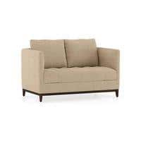 Florence Luxe 2 Seater Fabric Sofa in Sandshell Beige Colour