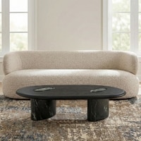 Grover Mdf Coffee Table In Black Finish