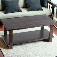 Aroda Sheesham Wood Coffee Table In Mahogany Finish