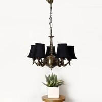 Devansh Gold Wall Mounted Lamp With Beige Jute Shade