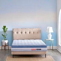 Balance Plus -Doctor Recommended, 5 Zone Dual Density Orthopedic Support layer, Euro Top Memory Foam Mattress (72 x 66 in, 8 Inches)