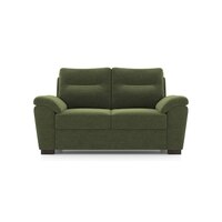 Adelaide Essential 2 Seater Fabric Sofa In Moss Green