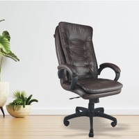 Nolan High Back Executive Office In Brown Colour