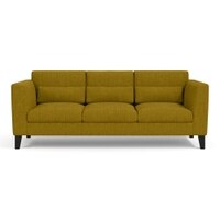 Lewis Sofa (Colour : Olive Green, Cushion : Soft, Seater : 3+1+1)