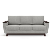Corby Essential 3 Seater Fabric Sofa in Vapour Grey Colour