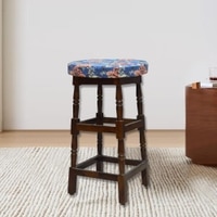 Bistro Boost Stool (Blue flower)