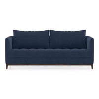 Florence Premium 3 Seater Fabric Sofa in Lapis Blue Colour