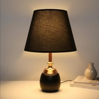 ELARE Black & Gold Table Lamp