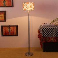 Dayanara Multicolour Cotton Shade Floor Lamp