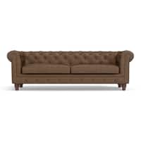 Winchester Sofa Set (Colour : Mocha Brown , Seater : 3+2+1)